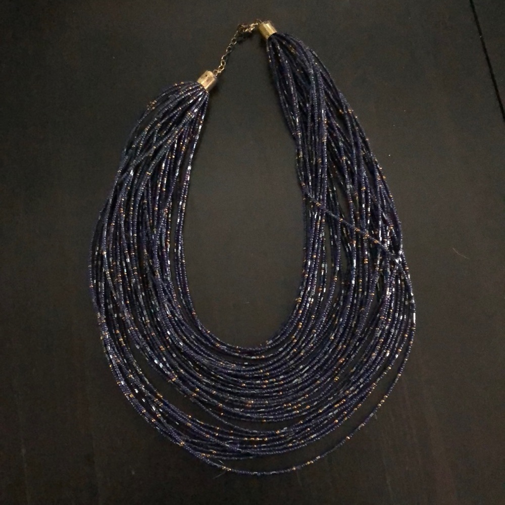 Hand made beaded necklace
